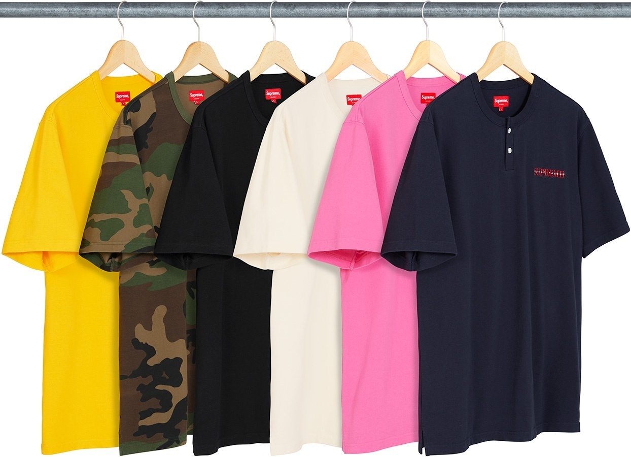 Pique S/S Henley